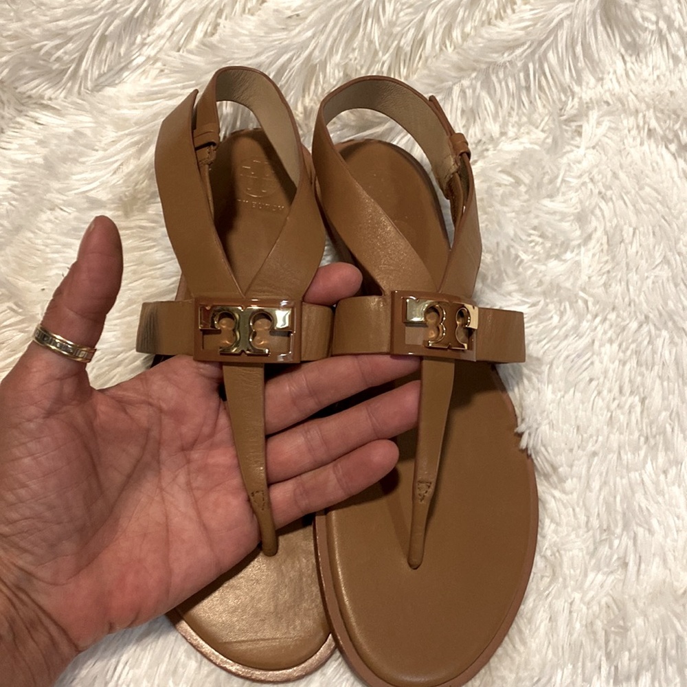 Tory Burch Leather Sandals - Picture 11 of 11